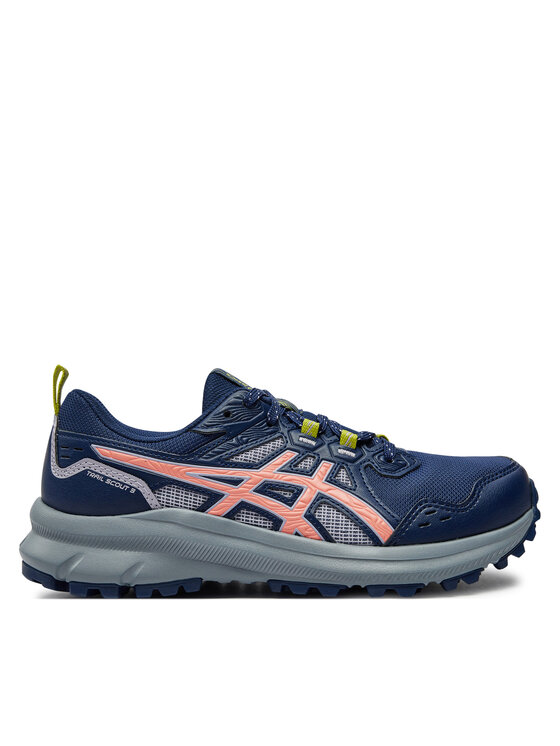 Pantofi pentru alergare Asics Trail Scout 3 1012B516 Bleumarin