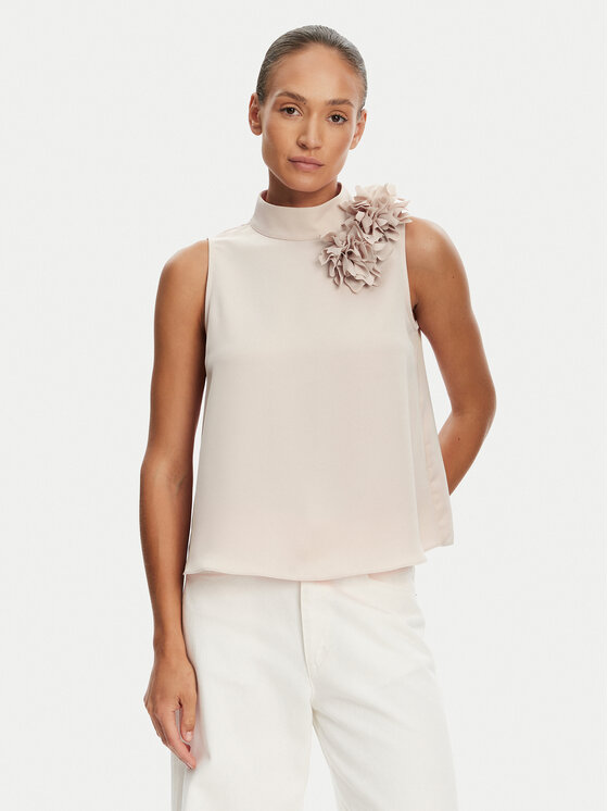 Tatuum Tatuum Μπλουζάκι Floriana T2507.050 Μπεζ Regular Fit