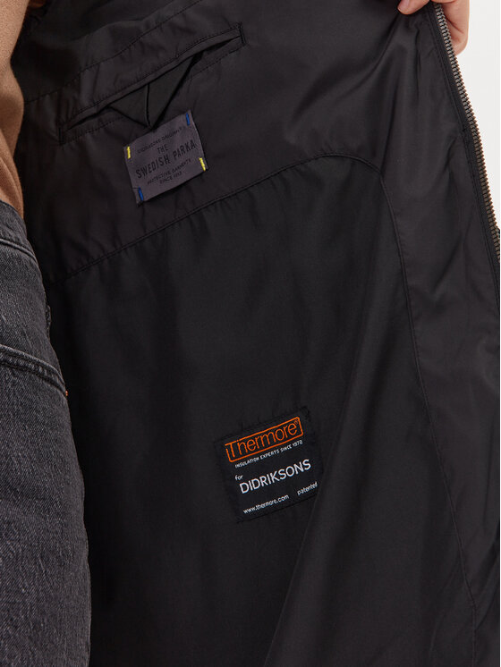 Didriksons Didriksons Giubbotto invernale Rind 504276 Nero Oversize