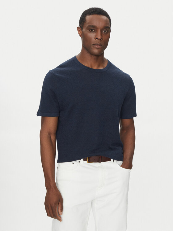 Michael Kors T-Shirt CR5608V687 Σκούρο μπλε Regular Fit
