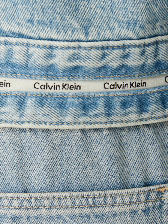 Calvin Klein Jeans Calvin Klein Jeans Kurtka jeansowa LV047G726G Niebieski jasny Boxy Fit