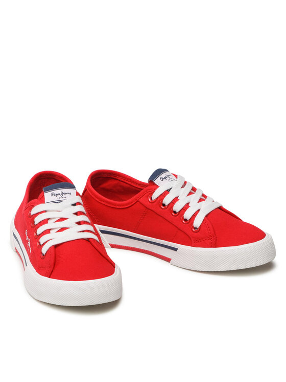 Pepe Jeans Pepe Jeans Tenisice Brady Boy Basic PBS30527 Crvena
