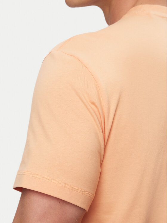 Guess Guess T-Shirt M6GI15 K3008 Pomarańczowy Regular Fit