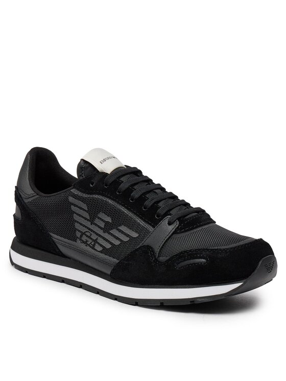 Emporio Armani Emporio Armani Tenisice X4X537 XM678 N639 Crna
