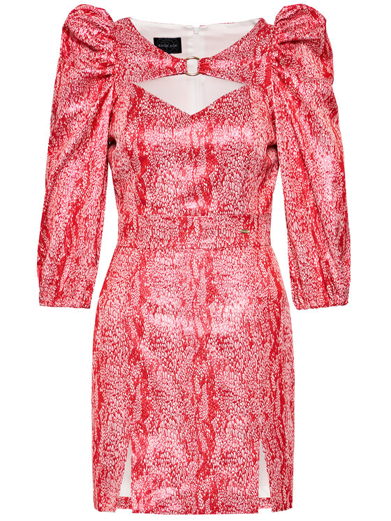 Rage Age Rage Age Koktejlové šaty Arete 1 Červená Slim Fit