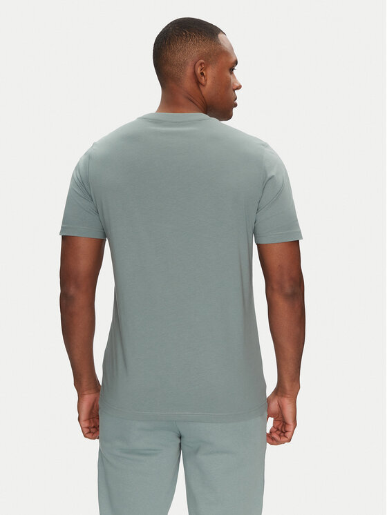 Puma Puma T-särk Graphics Box 684827 Roheline Regular Fit