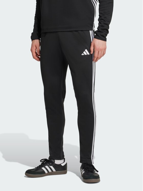 adidas adidas Spodnie materiałowe 151969 Czarny Slim Fit