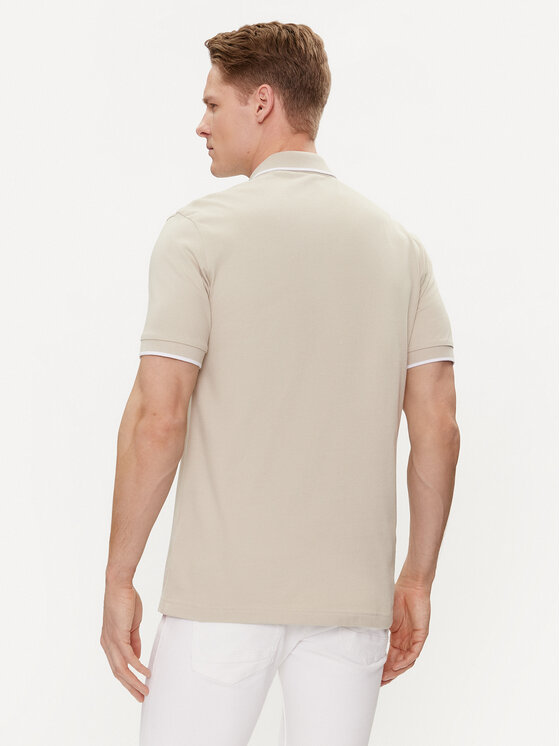 BOSS Boss Polo majica Passertip 50507699 Bež Slim Fit
