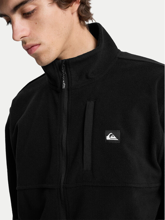 Quiksilver Quiksilver Флісовий реглан No Destination Fz EQYPF03071 Чорний Regular Fit