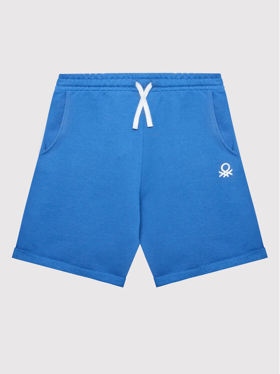United Colors Of Benetton United Colors Of Benetton Pantaloni scurți sport 3J68I0638 Albastru Regular Fit
