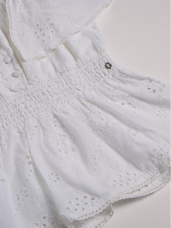 Guess Guess Блуза Peggy W3GH89 WFG40 Бял Regular Fit