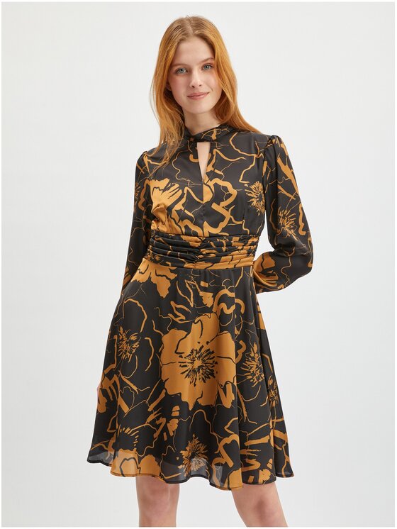 Orsay Orsay Sukienka 471695-660000__34 Czarny Regular Fit
