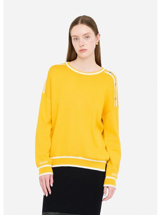 Liu Jo Liu Jo Cardigan TF5230MS59LC3761 Giallo Regular Fit