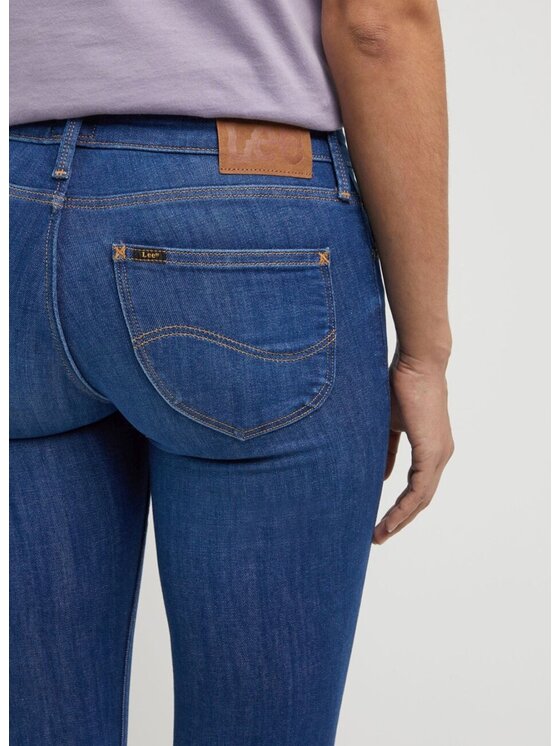 Lee Lee Jeansy SCARLETT Niebieski Skinny Fit