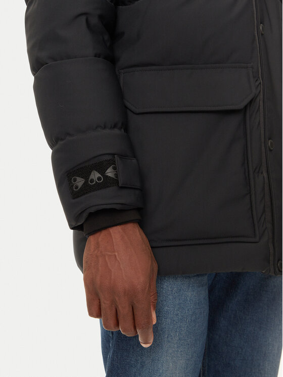 Moose Knuckles Moose Knuckles Vatovaná bunda Valleyfied 2 M32MJ152 Čierna Regular Fit