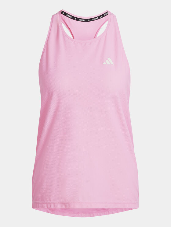 adidas adidas Тениска от техническо трико Own The Run IN2963 Розов Regular Fit