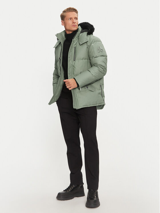 Moose Knuckles Moose Knuckles Sulejope Original 3Q Neoshear M32MJ128SX Roheline Slim Fit