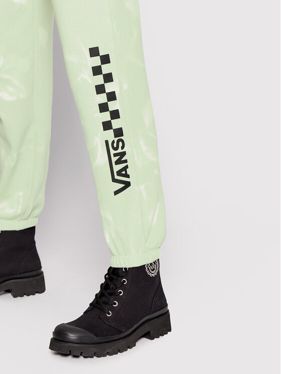 Vans Pantaloni da tuta Water Wash VN0A5LNX Verde Relaxed Fit Modivo