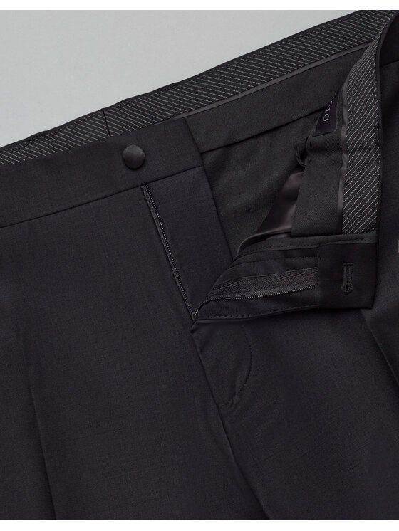 Borgio Borgio Garnitur pontegrande Czarny Slim Fit