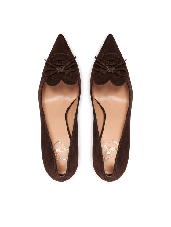 LOVE MOSCHINO LOVE MOSCHINO Szpilki JA10449G0NJA0313 Brązowy
