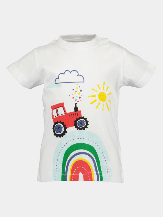 Blue Seven Blue Seven T-Shirt 928146 X Bílá Regular Fit