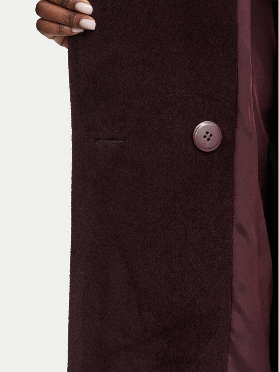 Marella Marella Μάλλινο παλτό Starna 2623016082200 Μωβ Regular Fit