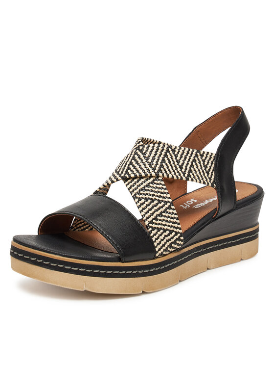 Remonte Remonte Sandalen D2L54-03 Schwarz
