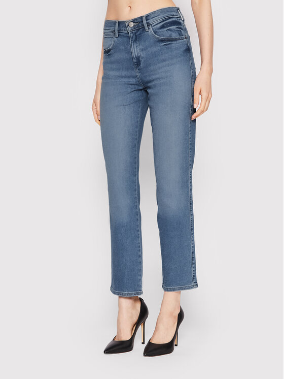 Wrangler Jeans hlače Body Bespoke 112319194 Modra Straight Fit