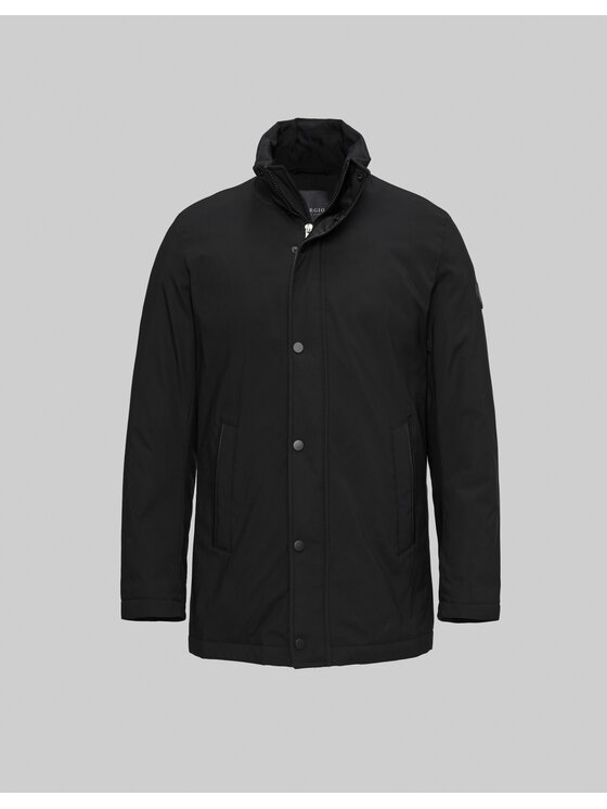 Borgio Borgio Kurtka przejściowa endine Czarny Slim Fit