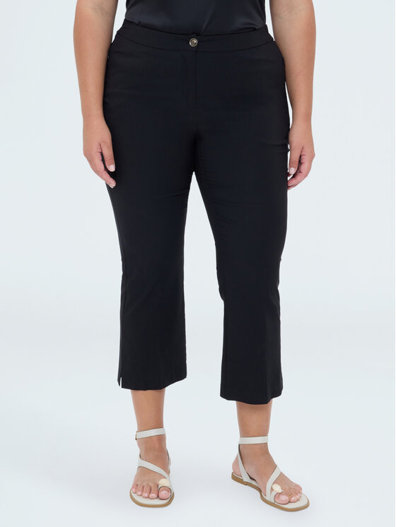 Fiorella Rubino Fiorella Rubino Pantaloni di tessuto P708L002409N033 Nero Regular Fit