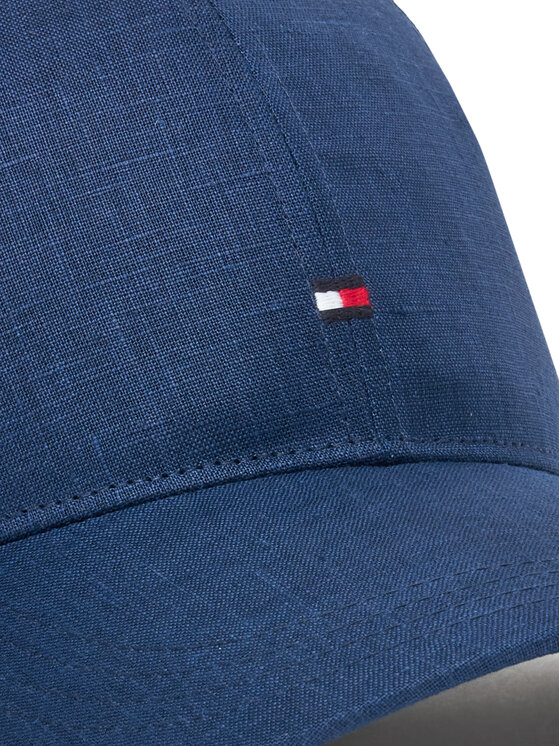 Tommy Hilfiger Tommy Hilfiger Baseball sapka Flag Linen 6 Panel AM0AM13428 Sötétkék