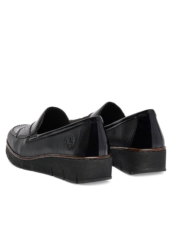 Rieker Rieker Halbschuhe 53785-00 Schwarz