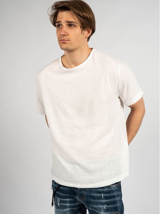 Xagon Xagon T-Shirt P2208 2V 566B0 Biały Oversize