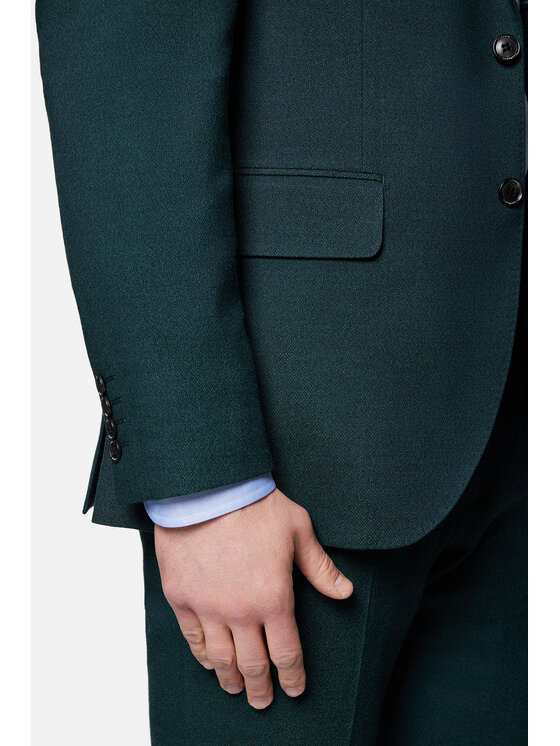Lancerto Lancerto Garnitur Scranton GA073124000009 Zielony Slim Fit