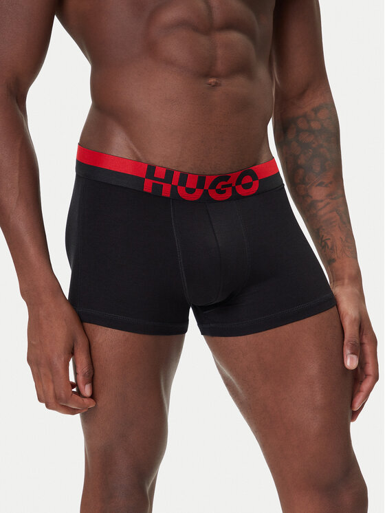 HUGO HUGO Комплект 3 чифта боксерки 50545667 Черен