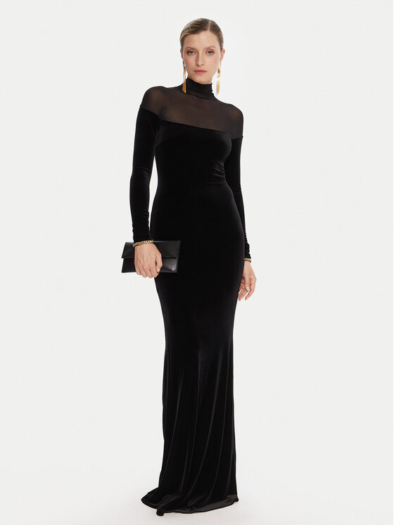 Elisabetta Franchi Elisabetta Franchi Rochie de seară AB-R42-57E2-V660 Negru Slim Fit