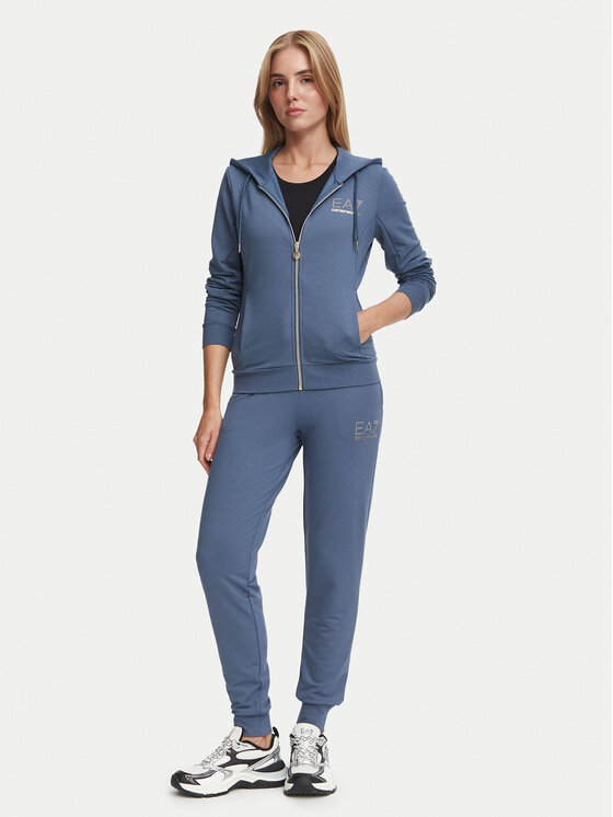 EA7 Emporio Armani EA7 Emporio Armani Dres 8NTV51 TJ9RZ U9304 Niebieski Regular Fit