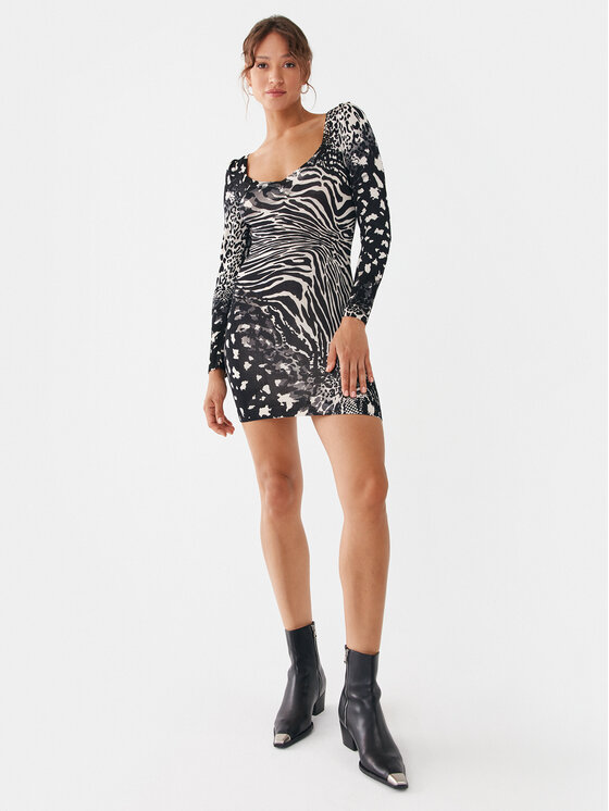 Liu Jo Liu Jo Igapäevane kleit WF3143 MA24I Must Slim Fit