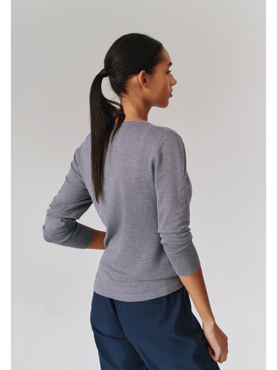TATUUM TATUUM Sweter SKIMI Szary Classic Fit