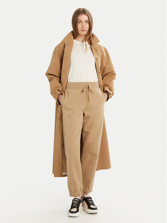 Weekend Max Mara Weekend Max Mara Spodnie dresowe Olimpia 2515781031 Beżowy Regular Fit