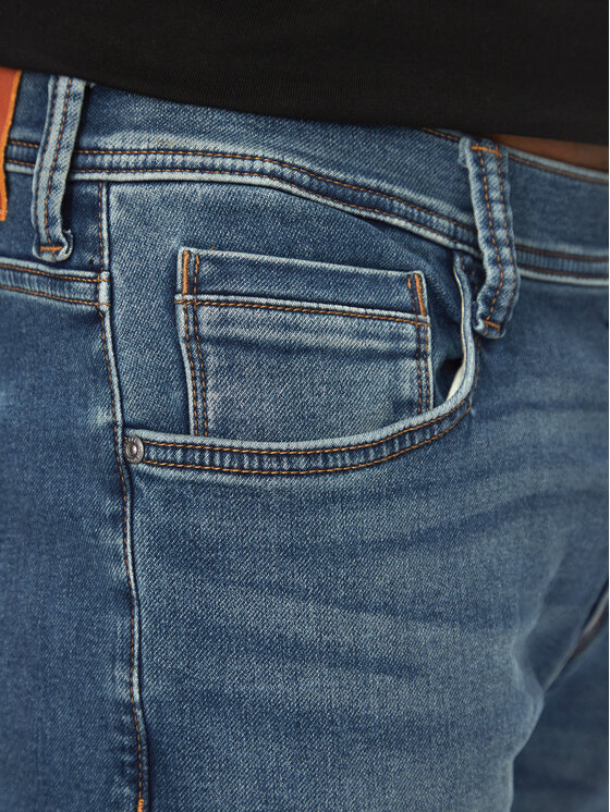 Mustang Mustang Jeans hlače Oregon 1013712 Modra Slim Fit