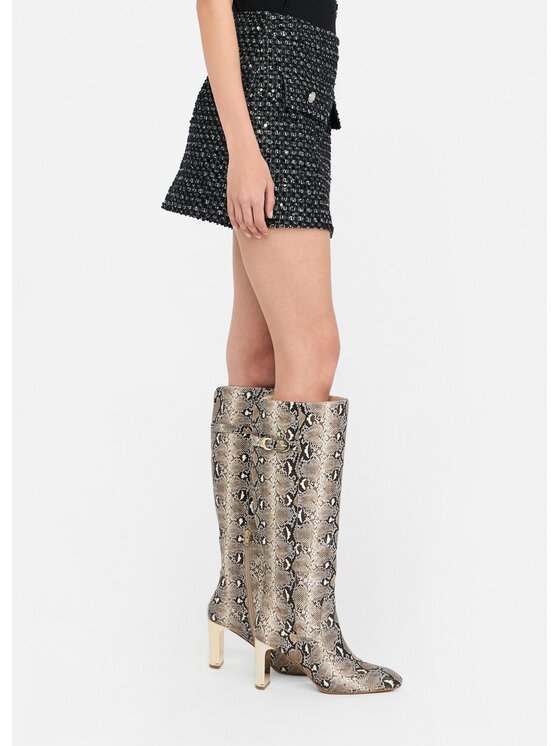 Liu Jo Liu Jo Minigonna UF5146D026722222 Nero Regular Fit