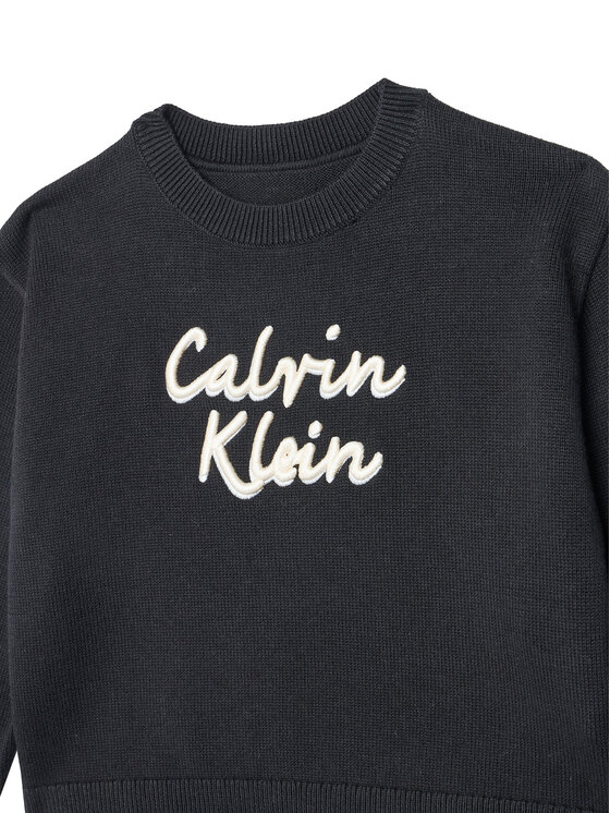 Calvin Klein Jeans Calvin Klein Jeans Džemper IG0IG02971 M Crna Regular Fit