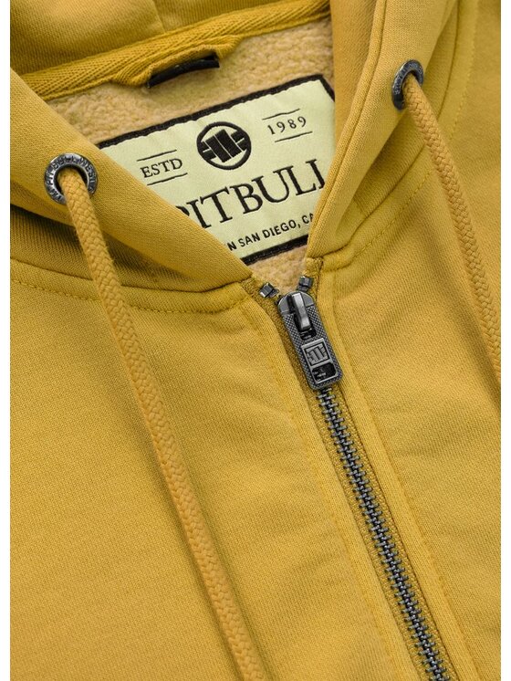 PITBULL PITBULL Bluza MANZANITA HEART Żółty Regular Fit