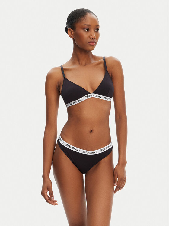 Juicy Couture Juicy Couture Reggiseno Bralette JCLQB224518 Nero