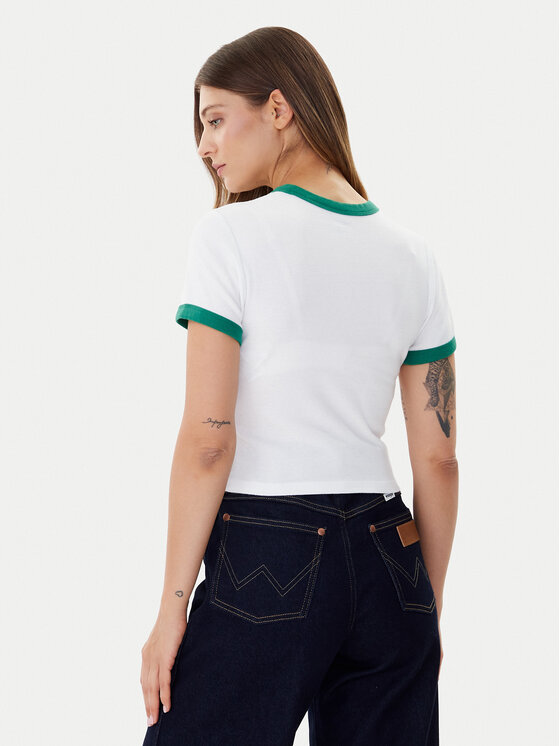 Levi's® Levi's® T-krekls Graphic Ringer A3523-0142 Balts Slim Fit