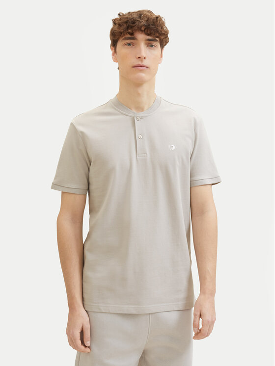 Poloshirt Tom Tailor Denim, Größe XL Beige 1041183