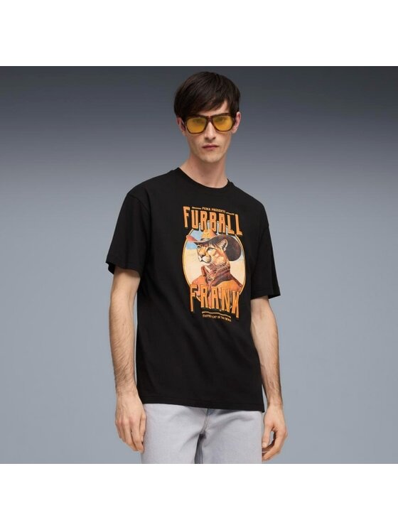 Puma Puma T-Shirt 634434 Czarny Regular Fit