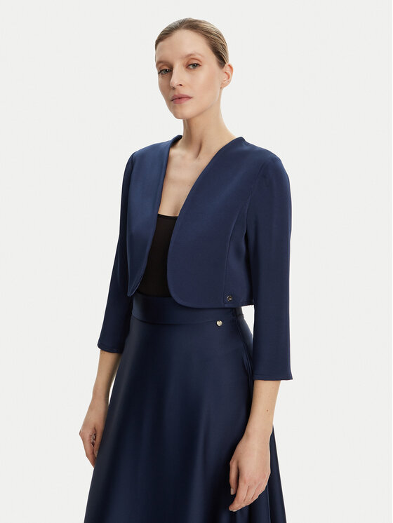 Rinascimento Rinascimento Bolerojäckchen CFC0122953003 Dunkelblau Regular Fit