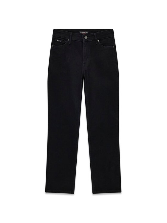Guess Jeans Guess Jeans Jeansy W5YA98 D6311 Černá Straight Fit